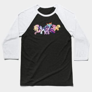 My Little Pony Mane Six Baseball T-Shirt